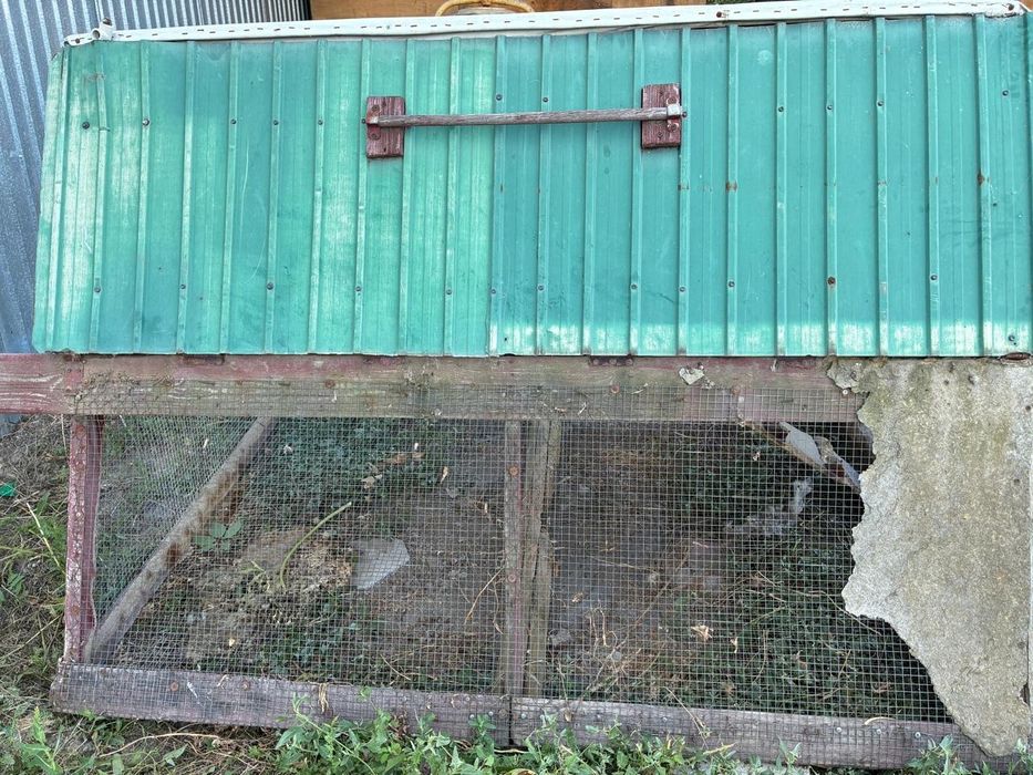 Курятник с мансардой