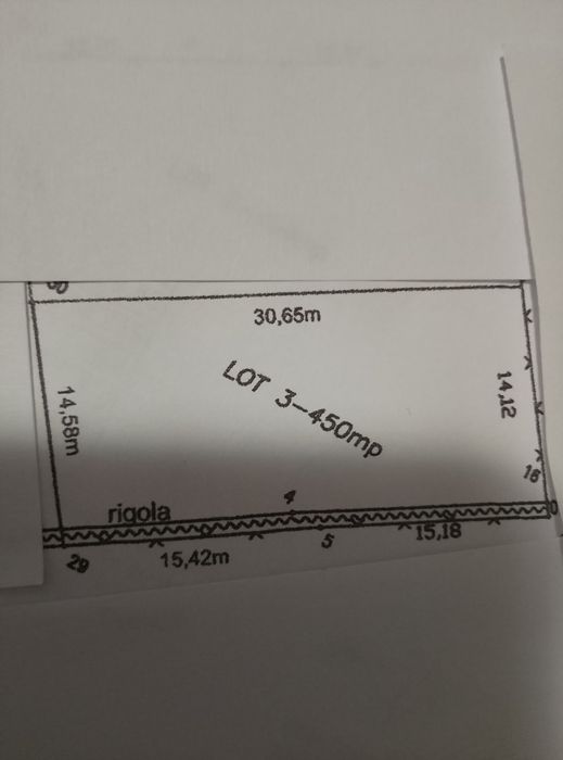 Vând teren intravilan sat Obedin comuna Breasta  zero șapte șapte unu patru patru unu opt cinci șase