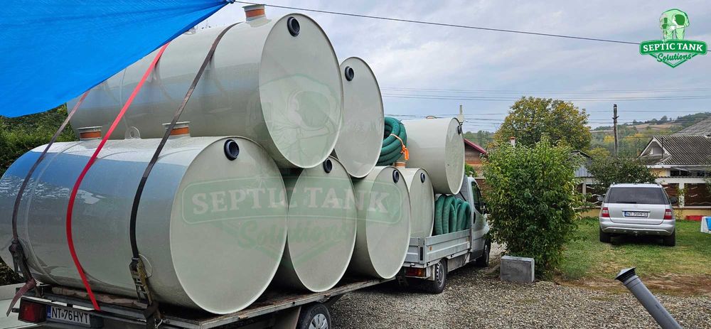 Fosa Septica 3500L cu Certificat ICECON - GARANTIE 20 Ani + Acte!