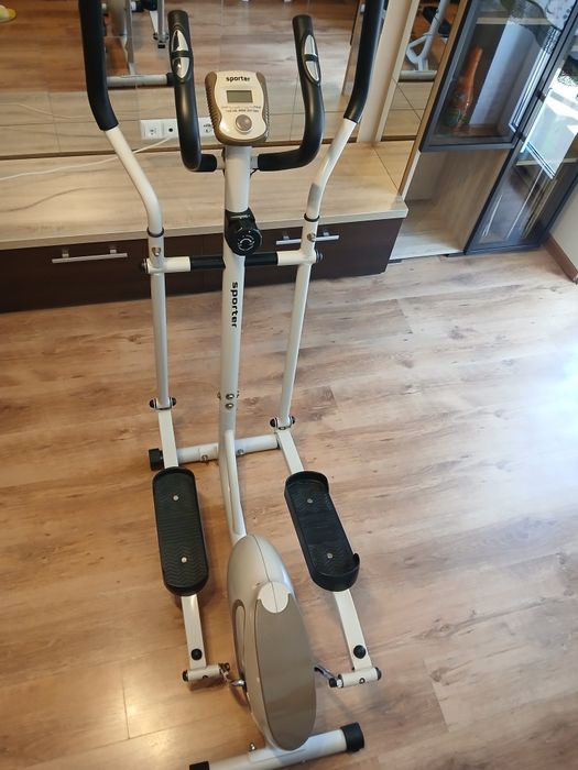 Bicicleta eliptica / pergolă / suporturi ghivece premium