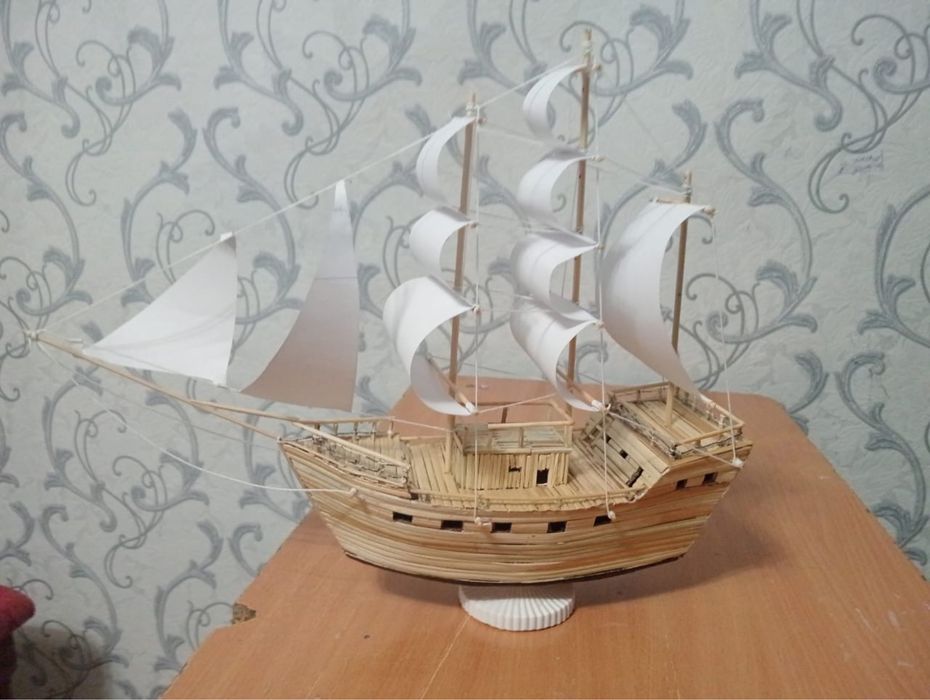 Корабль ручнои работы