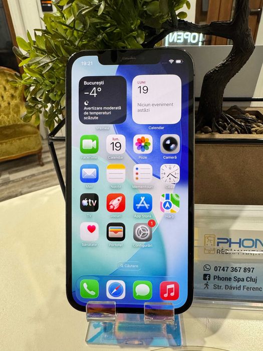 iPhone 12 Pro 128Gb 100% - Din magazin,cu garantie! Rate TBI