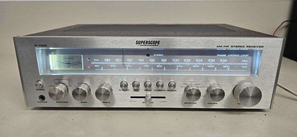 Amplituner Superscope  R 1302,vintage