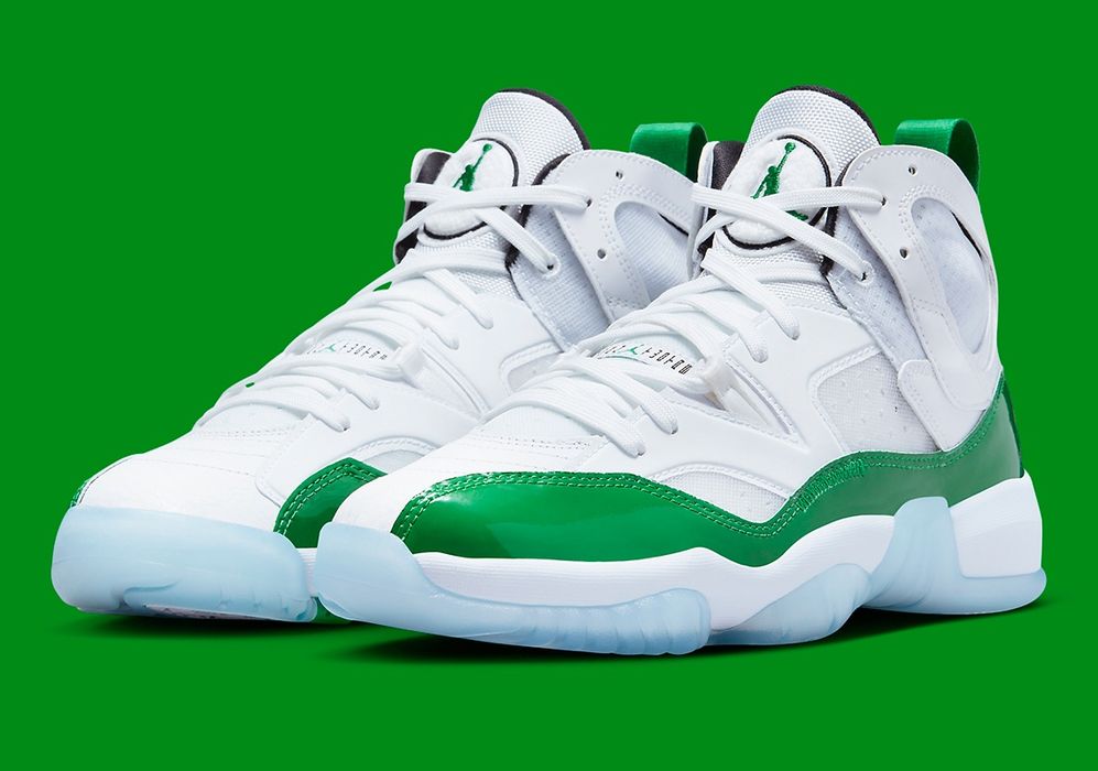 Jordan two trey "lucky green" 44.5 originali noi