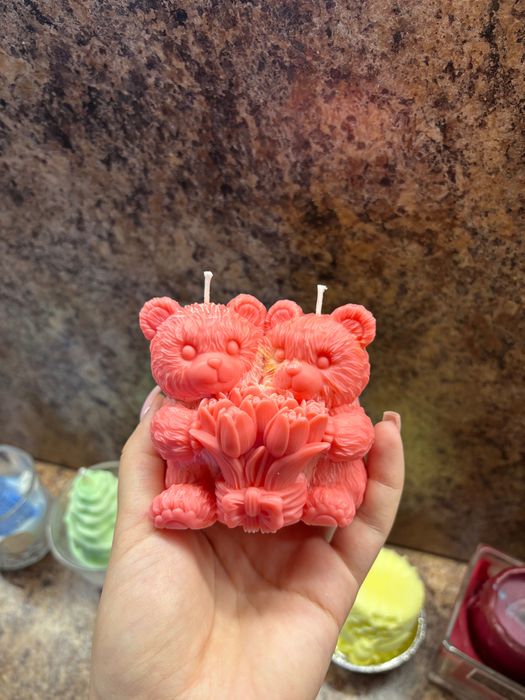 Ръчно направени ароматни соеви свещи