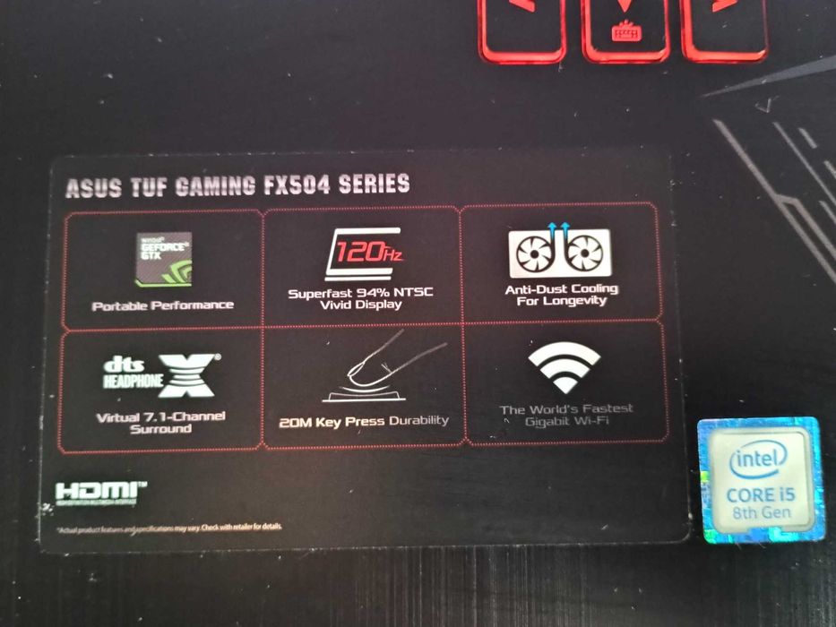 Laptop Asus TUF Gaming