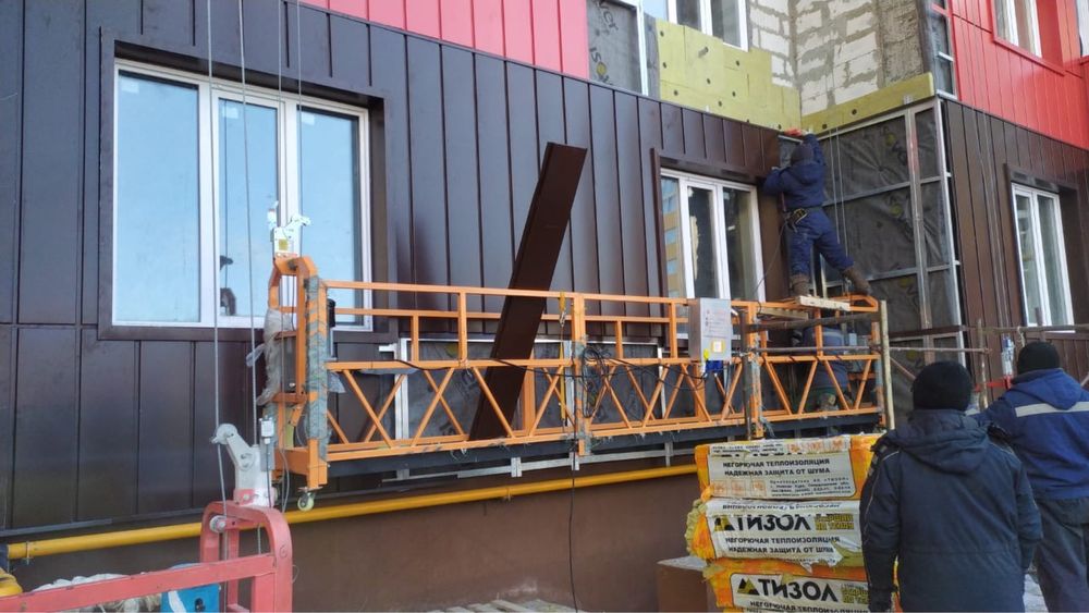 Строительные люльки, леса в аренду