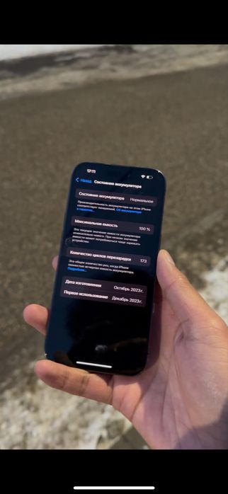 Iphone 15 pro 256gb 100%