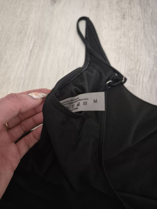 Costum de baie tanga negru M