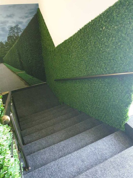 Мрежа с декорация - Green Grass - много високо качество, с UV защита