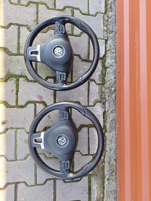 Volan cu comenzi + airbag Vw Passat B7,Tiguan,golf 6, Transporter t5