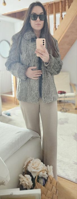 Blană natural moale S/M