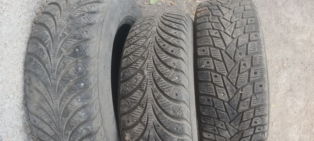 Резина 14 зима 3 шт