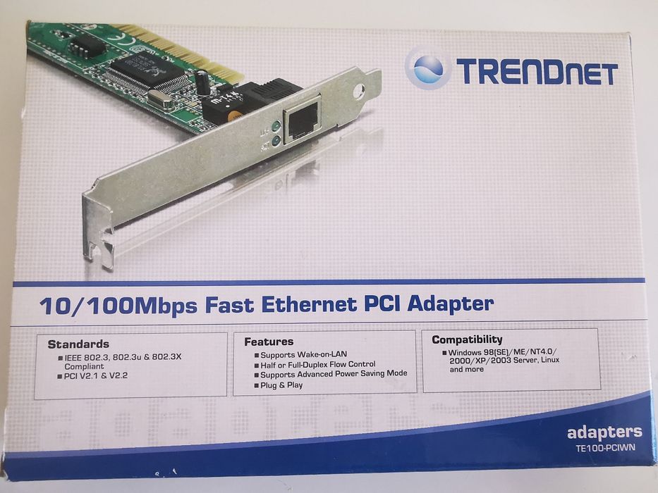Placa de rețea Trendnet 10/100Mbps