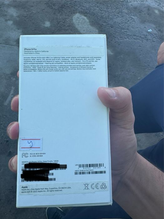 Iphone 14 pro 128gb purple