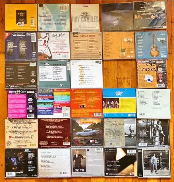 Lot CD orig country, blues, cuban music, soul: Jackson, Hooker, Ferrer