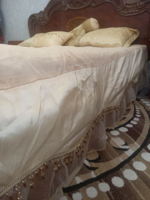 Турецкое покрывало с качественном вышивкой для спальни