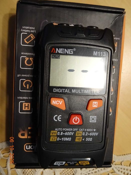 Vand instrument de masura multimeter ANENG Inteligent M113