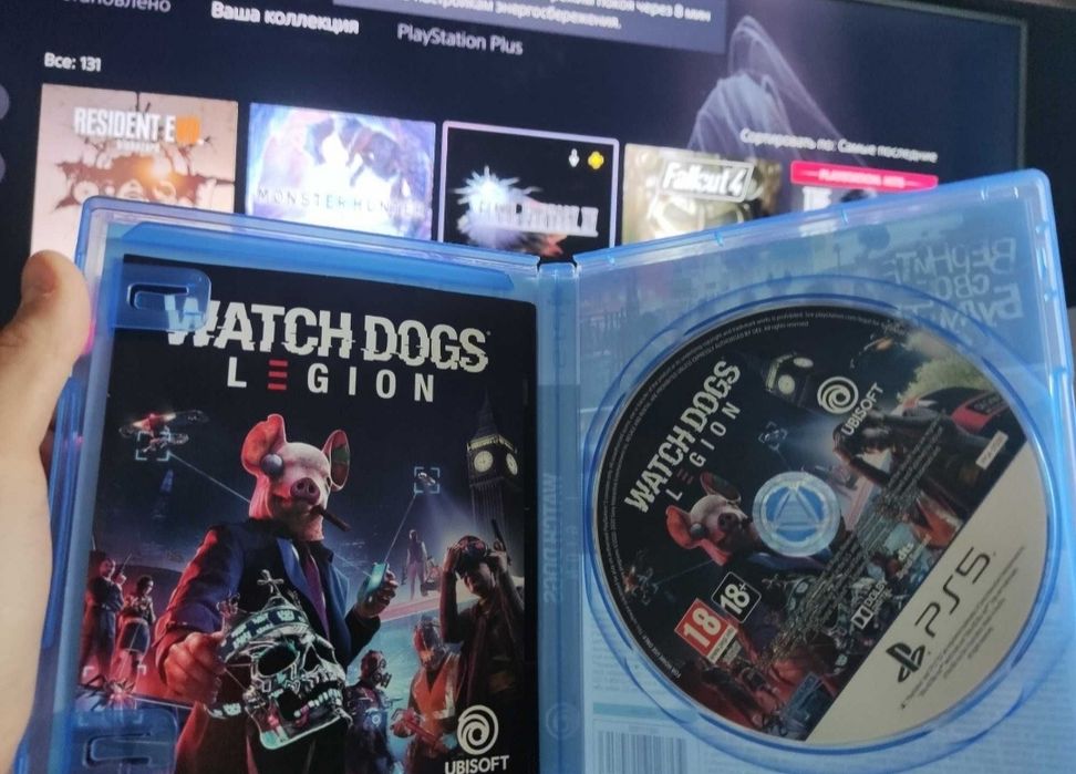 Обменяю диск Watch dogs legion