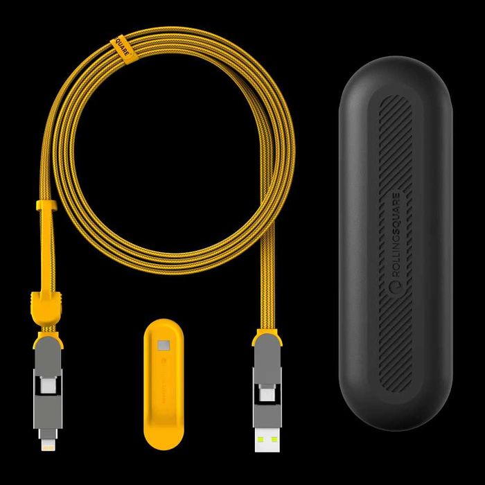 Кабель inCharge универсальный. USB, USB-C, Lightning iPhone, MicroUSB