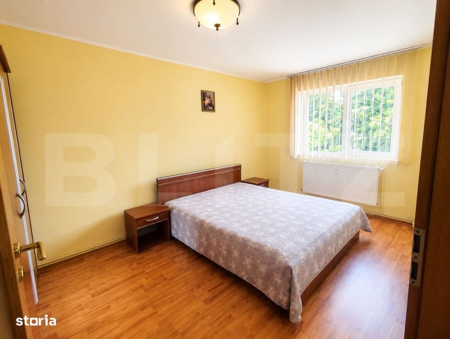 Apartament 2 camere decomandat, 57 mp + balcon, mobilat si utilat