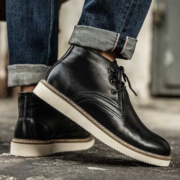 Ghete lace up 41 casual Sneaky Steve NOI piele naturala moale