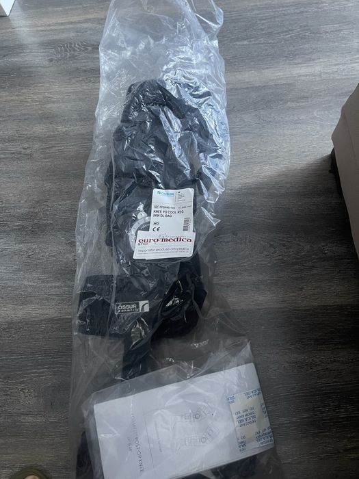 Orteza de genunchi cu atele pt imobilizare si reglaj unghi pt fracturi