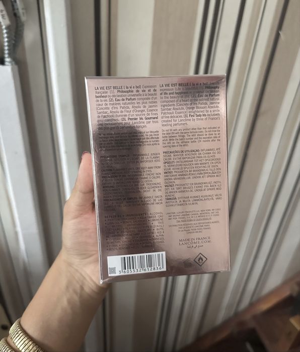 Lancome la vie est belle vanilla nude