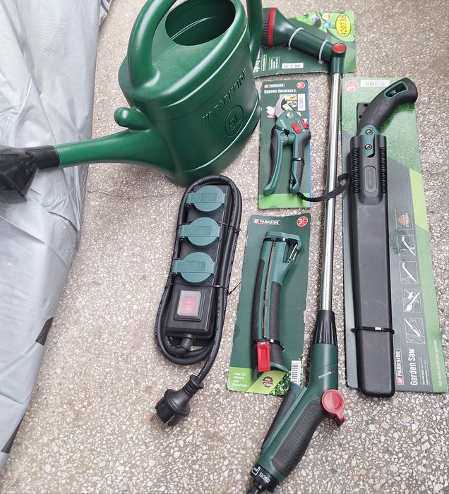 Parkside  храсторез 20В трион ножица  зарядно и батерия