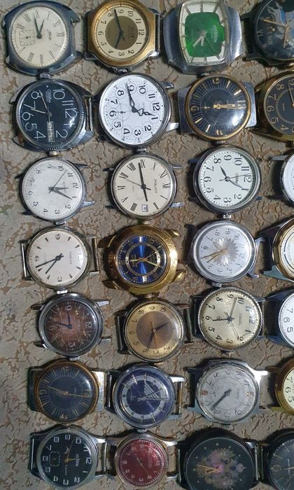 Срочно продам коллекцию часов ссср