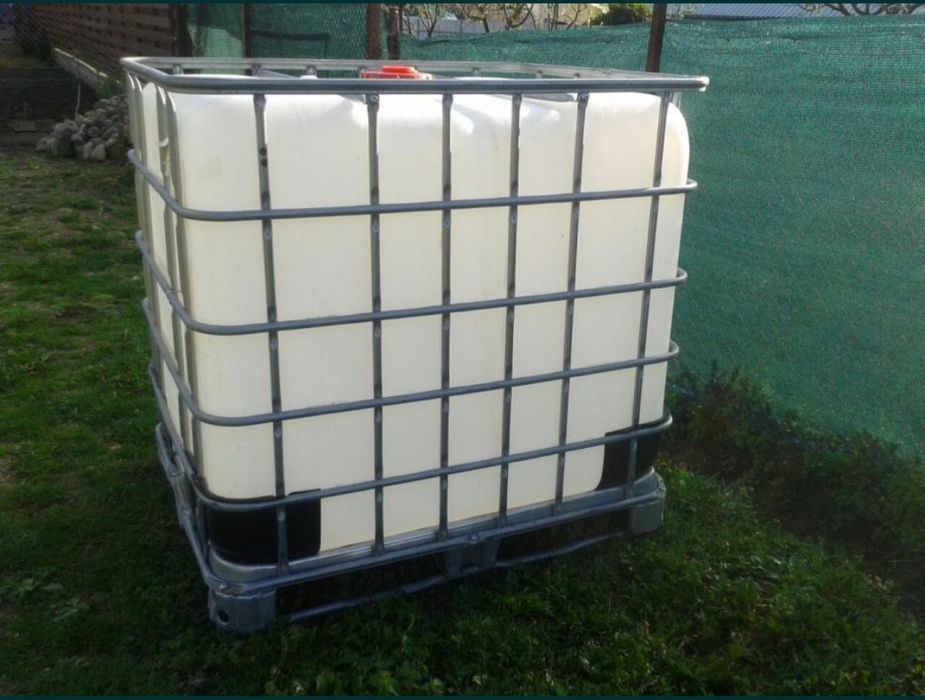 Rezervor reducție butoi cub bazin plastic ibc 1000l 600l grilaj metal
