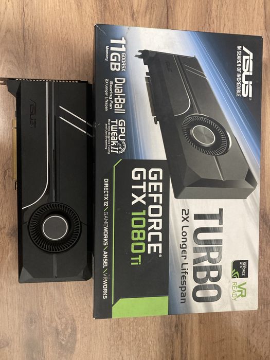 Продам мощную видеокарту gtx 1080ti 11гигов