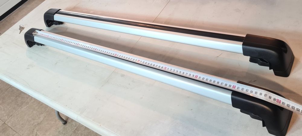 Багажник-греди-релси-рейки-Рено меган 2 комби-thule