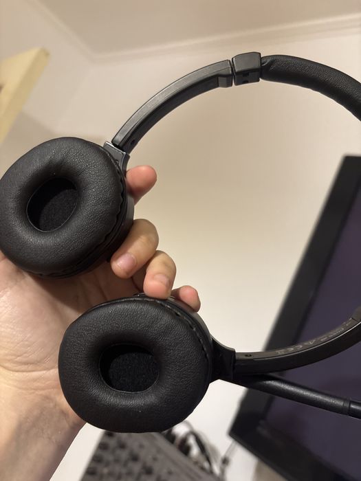 Căști gaming negre