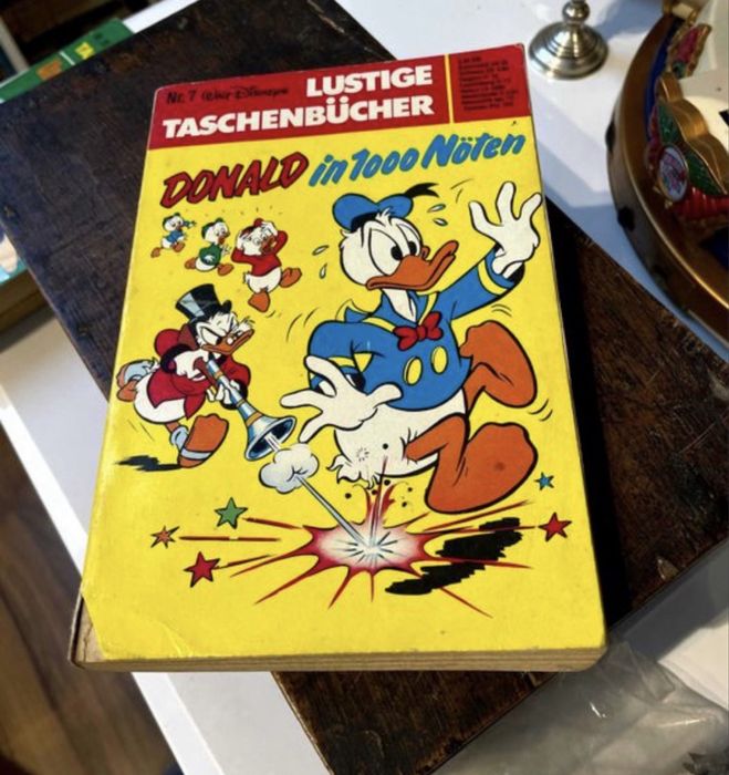Lustige Tachenbucher reviste benzi desenate Donald 3 bucati
