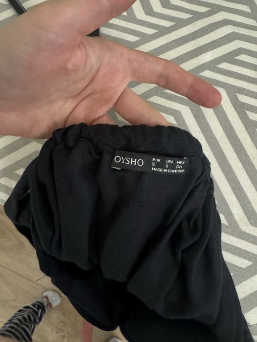 Льняное платье oysho