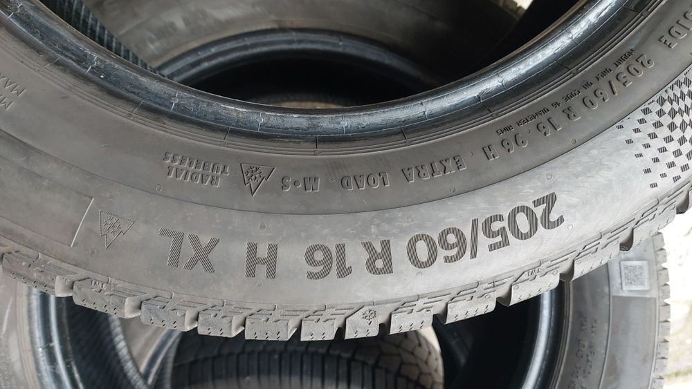 Зимни гуми 205/60/16 Continental WinterContact 4 броя