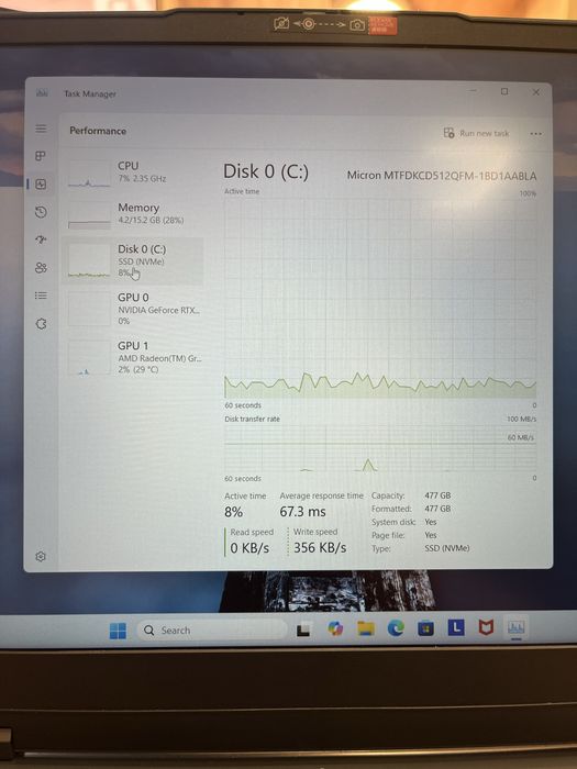 Lenovo Ideapad Gaming Ryzen 5 7535HS 16GB RTX 3050 512GB
