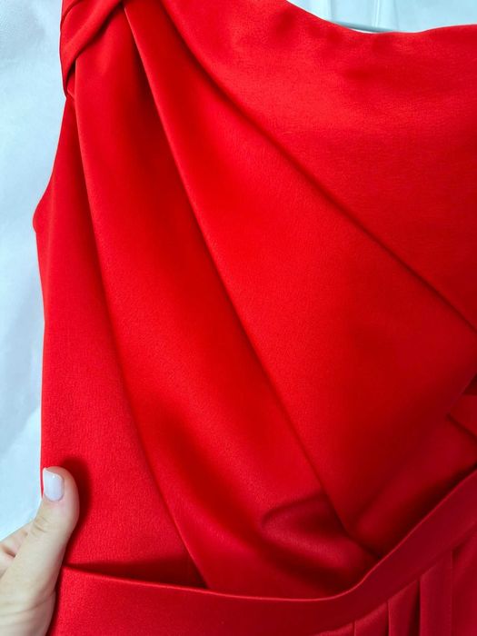 Rochie lunga eleganta rosie