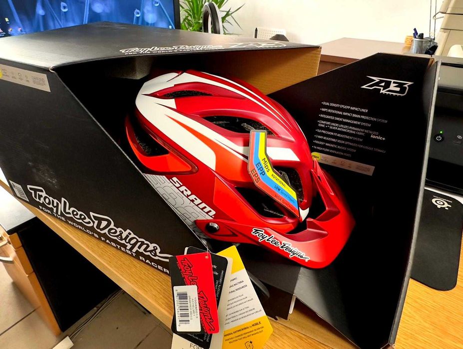 Casca Troy Lee A3 MIPS Uno Black 2024 MD/LG