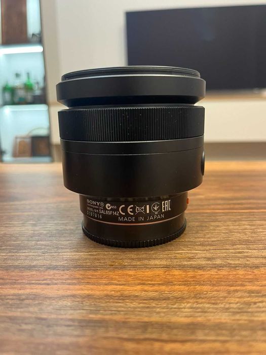 Обектив Sony SAL 85mm f/1.4 Carl Zeiss Planar T* ZA