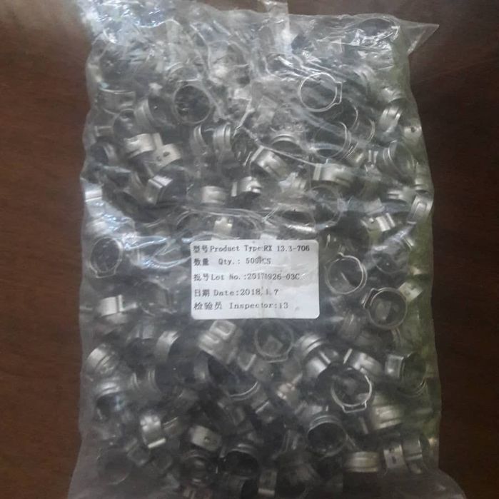 Хомуты из стали для зажима шлангов