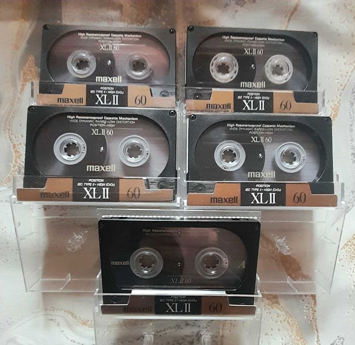Аудио касети , MAXELL XLII  60 мин. - хром