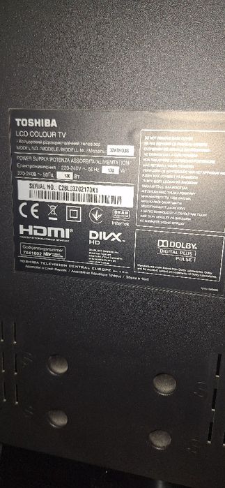 Телевизор-TOSHIBA