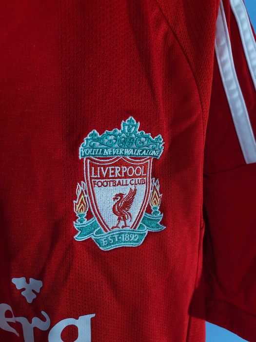 Liverpool 2008-10 adidas Тениска/Мъжка L