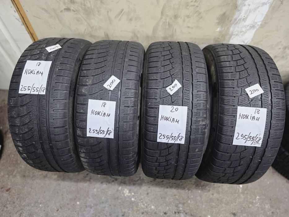 4×255/55/18 M+S.NOKIAN.Stare excelenta.
