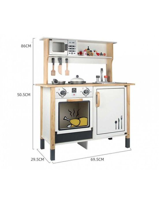 Детска дървена кухня Лукс