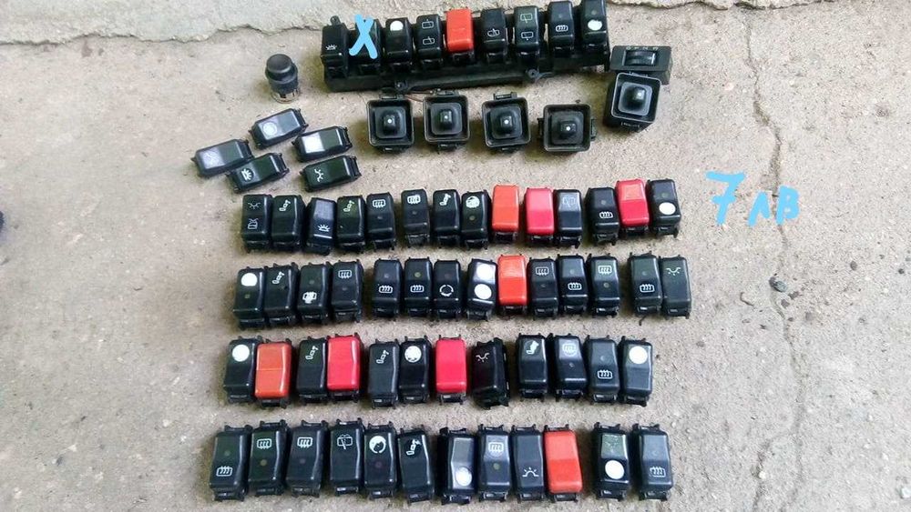 На части Мерцедес 124 250Д