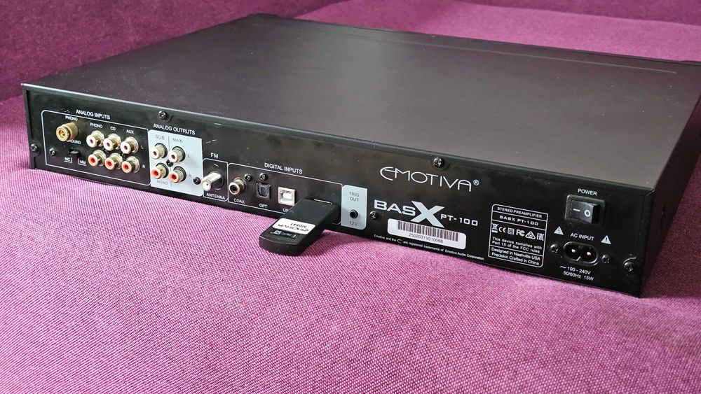 Amplificator Emotiva A-300 + Preamplificator Emotiva PT-100