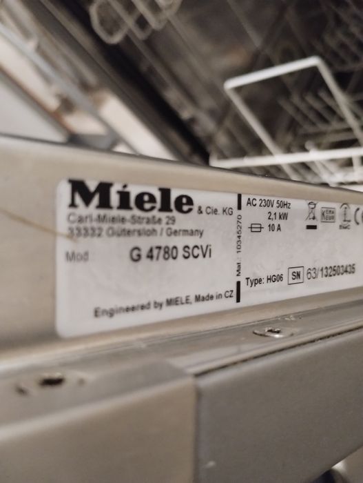 Съдомиялна ,MIELE 45 см За  Пълно Вграждане